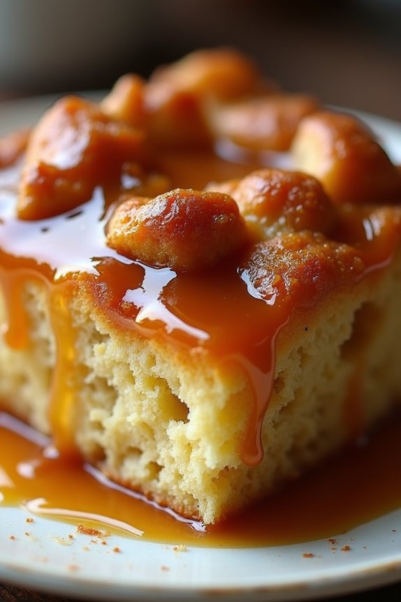 sticky caramel dessert delight