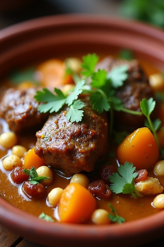 succulent moroccan lamb stew