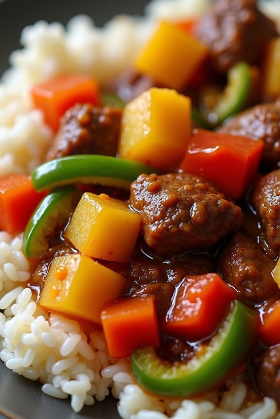 sweet and sour stew