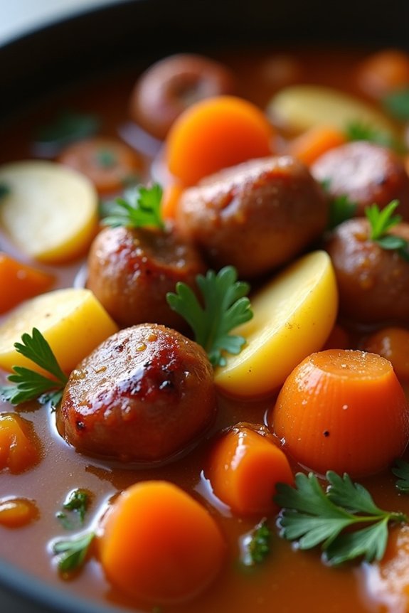 sweet and spicy stew
