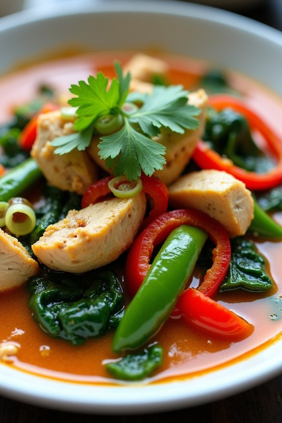 thai coconut chicken stew