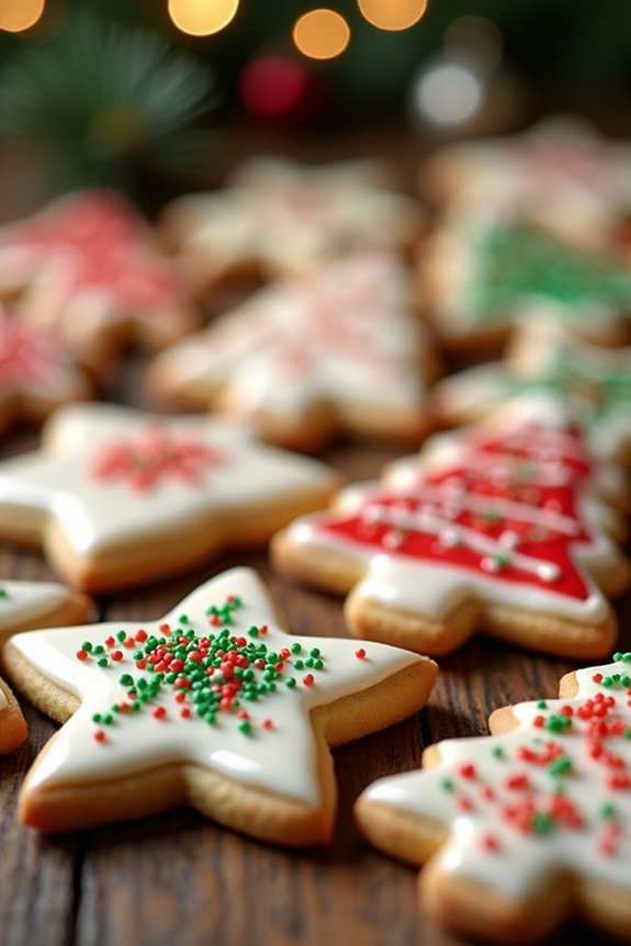 timeless festive sugar cookies