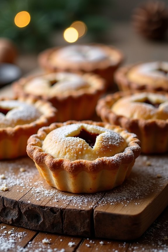 traditional holiday mince pies