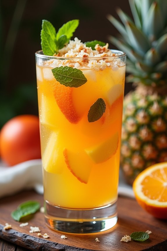 tropical festive sangria recipe