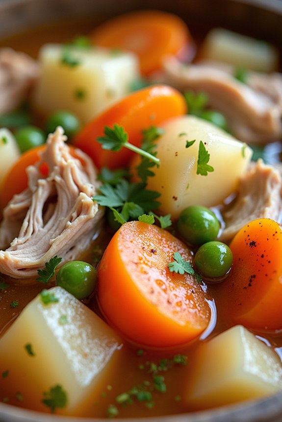 turkey root vegetable stew