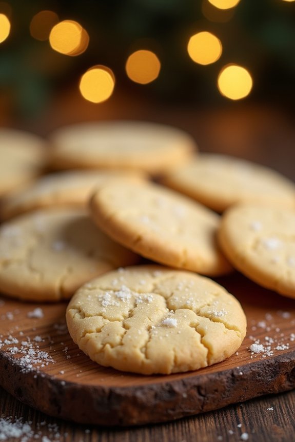 vegan buttery holiday cookies