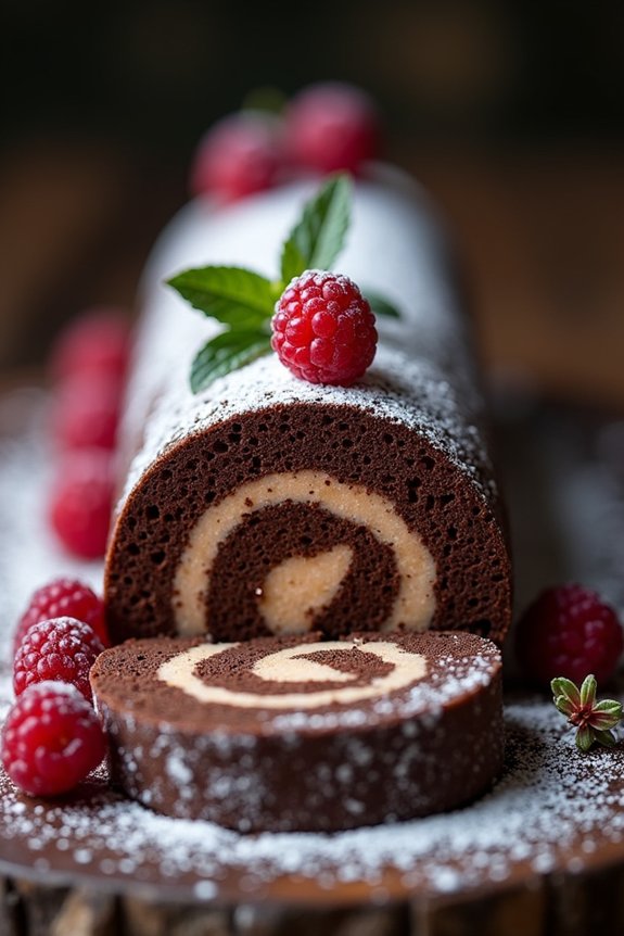 vegan chocolate holiday dessert