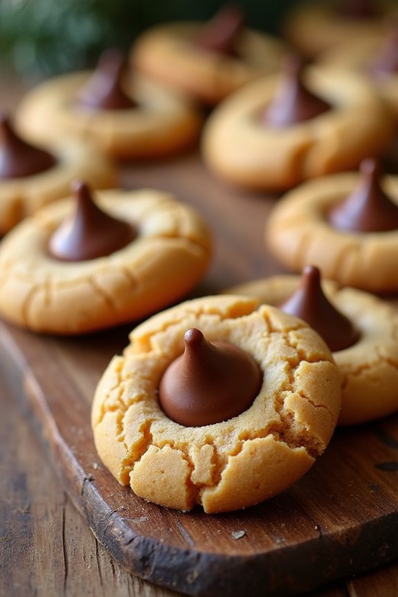 vegan holiday peanut butter cookies
