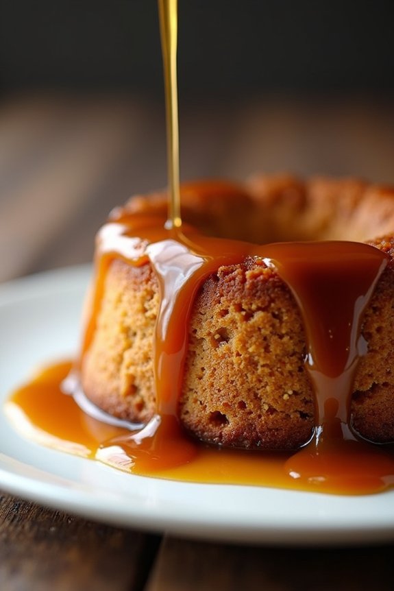 vegan sticky toffee pudding