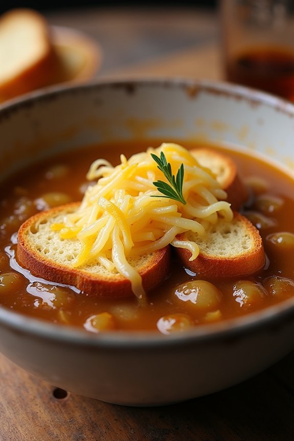 vegetarian onion soup recipe