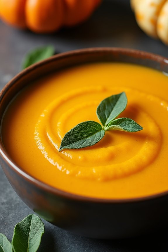 velvety autumn pumpkin soup