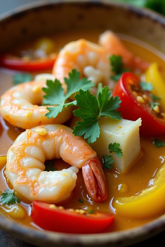 vibrant brazilian seafood stew