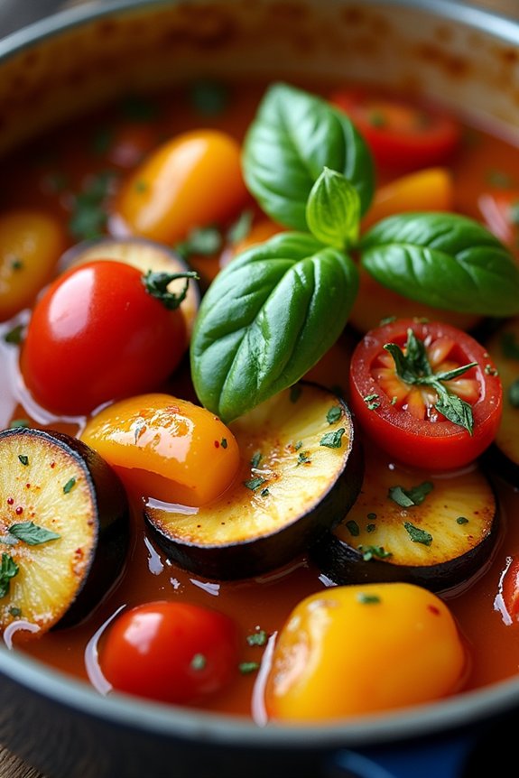 vibrant gluten free vegetable stew