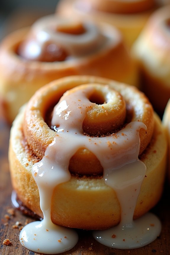 warm spiced fluffy rolls
