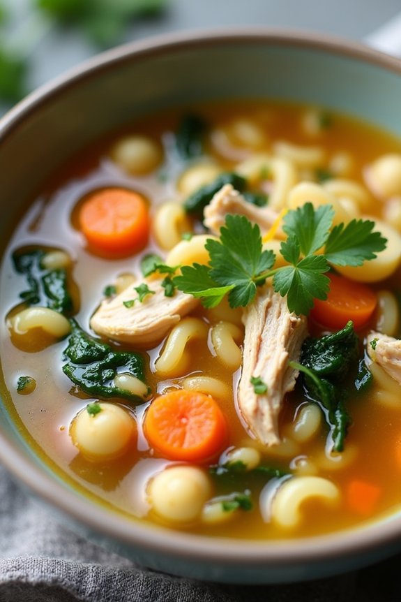 zesty chicken soup recipe