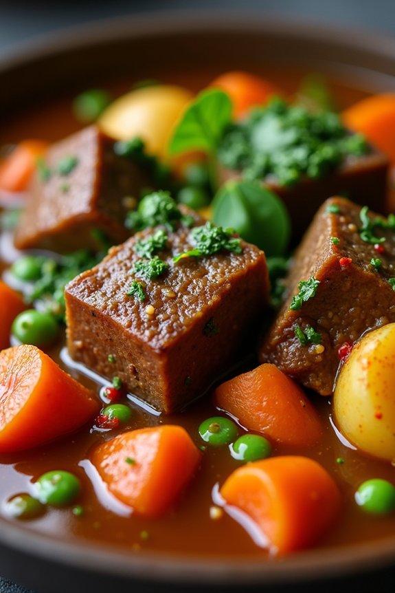 zesty chimichurri beef stew