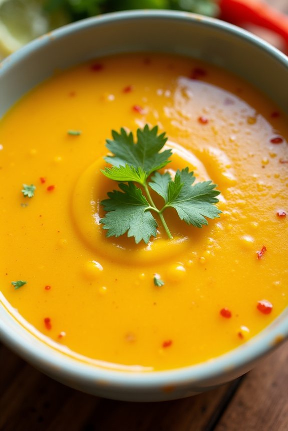 zesty corn pepper soup