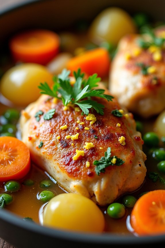 zesty lemon chicken stew