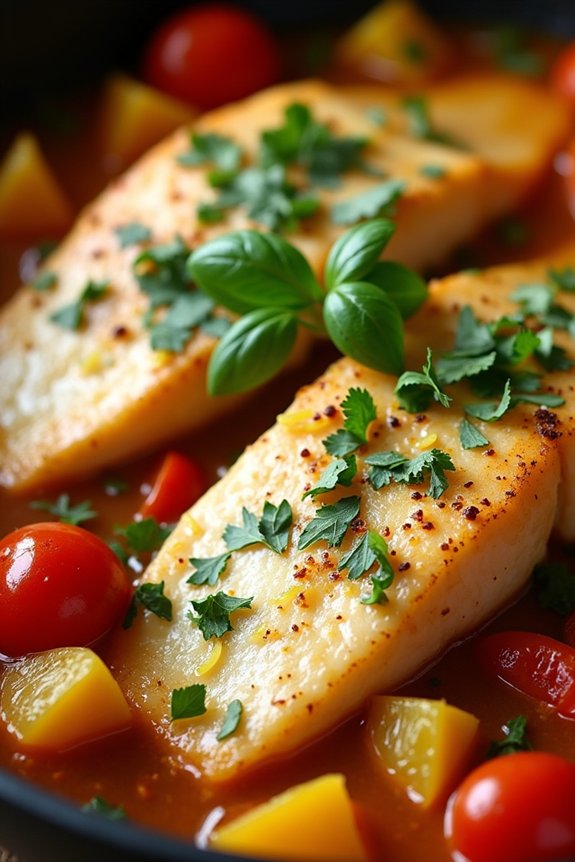 zesty lemon herb fish stew