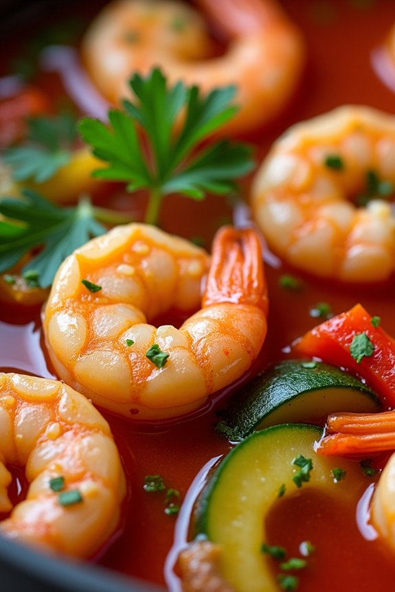 zesty shrimp zucchini stew recipe