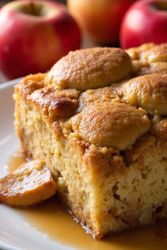 apple cinnamon bread pudding