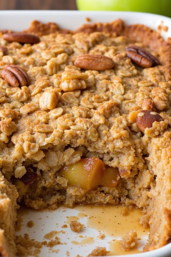 apple cinnamon oatmeal bake