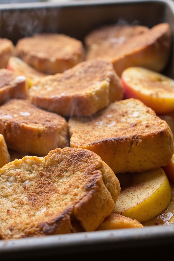 apple pie french toast casserole