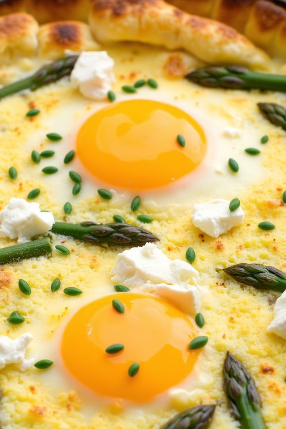 asparagus goat cheese casserole