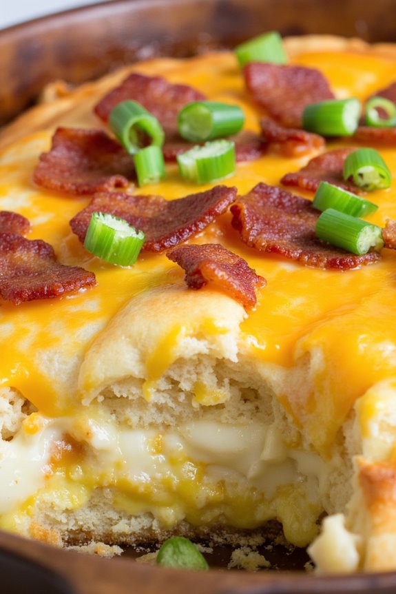 bacon brie breakfast casserole