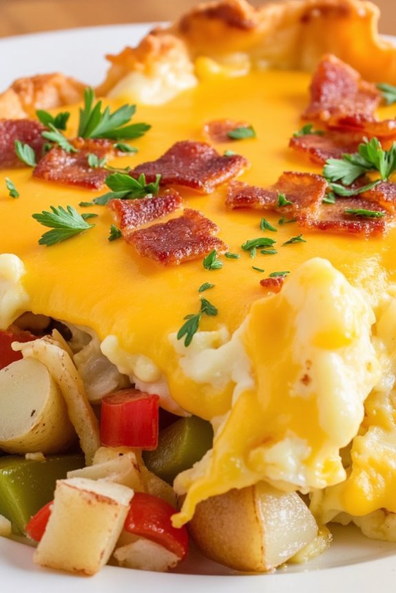 cheesy bacon potato casserole