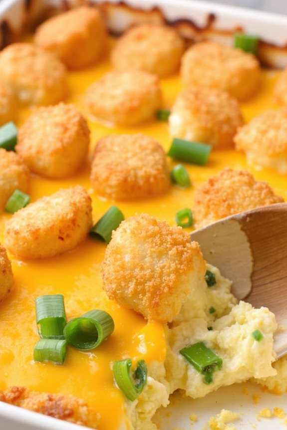 cheesy tater tot casserole