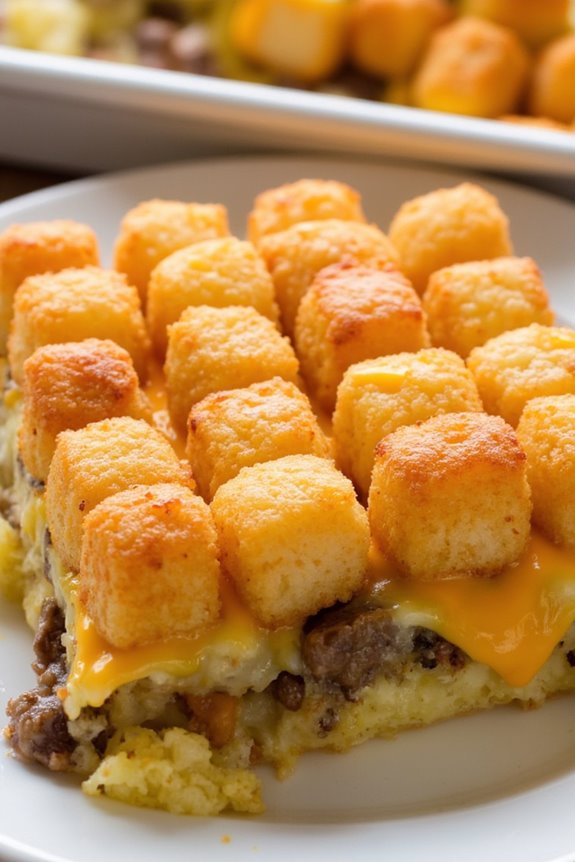 cheesy tater tot casserole