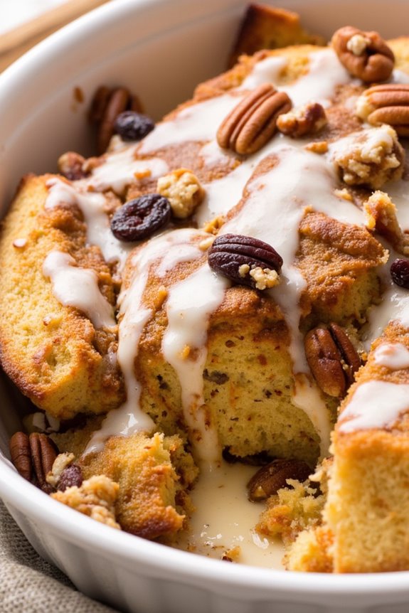 cinnamon roll breakfast bake