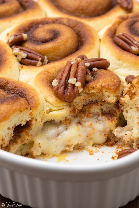 cinnamon roll breakfast casserole
