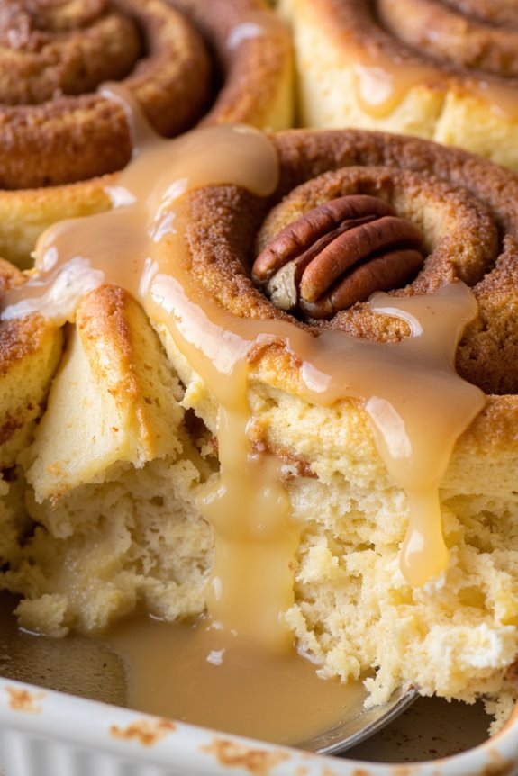 cinnamon roll breakfast casserole
