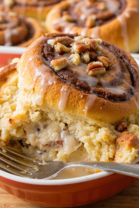 cinnamon roll brunch casserole delight