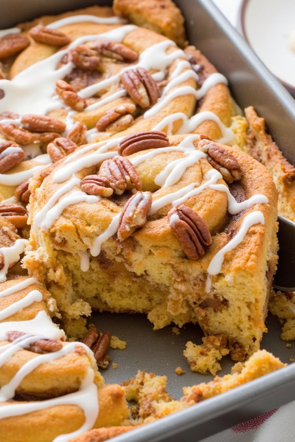 cinnamon roll casserole delight