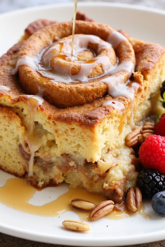 cinnamon roll french toast