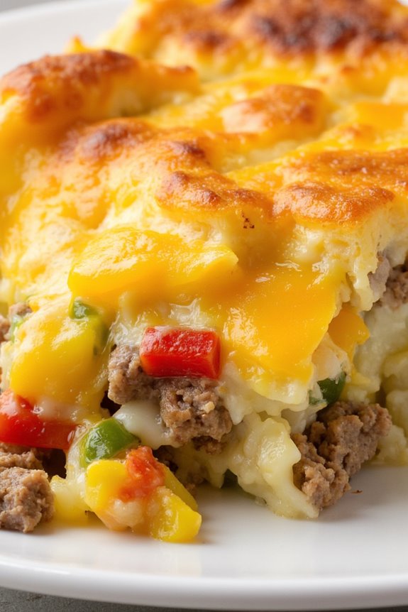 classic breakfast egg casserole
