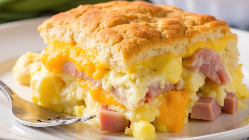 10 Fluffy Biscuit Breakfast Casserole That Feels Like Comfort Food comforting fluffy biscuit casserole