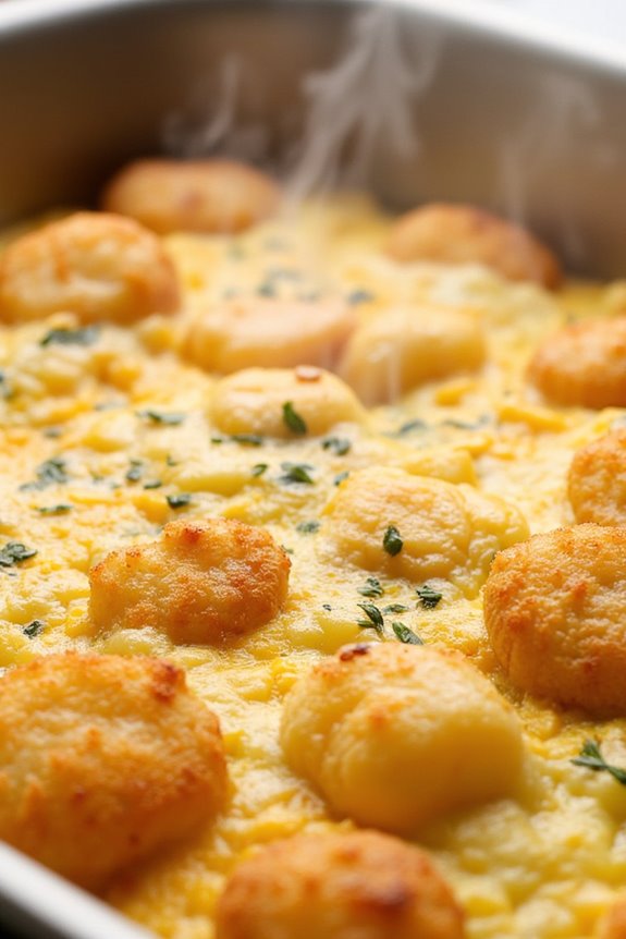 crab and dill casserole