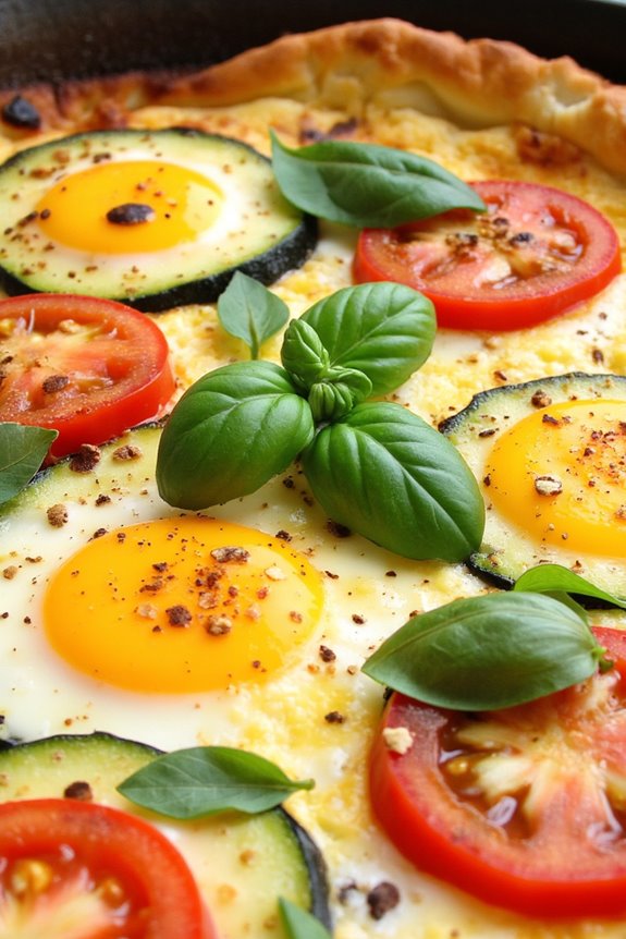 dairy free vegetable breakfast frittata