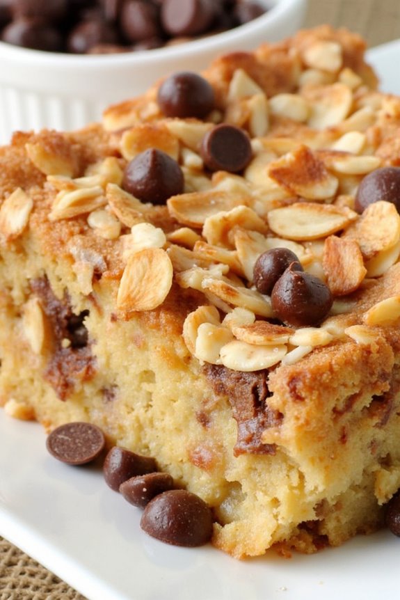 decadent almond joy casserole