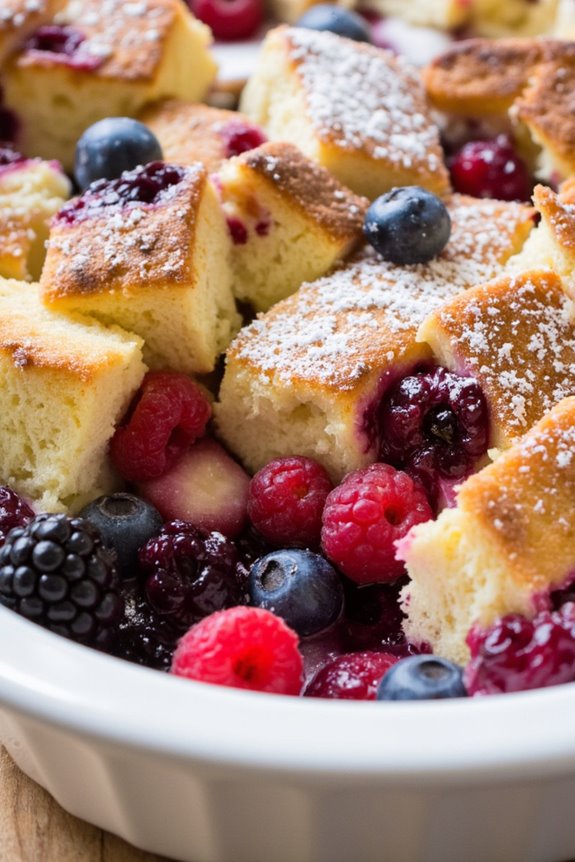 delicious berry french toast