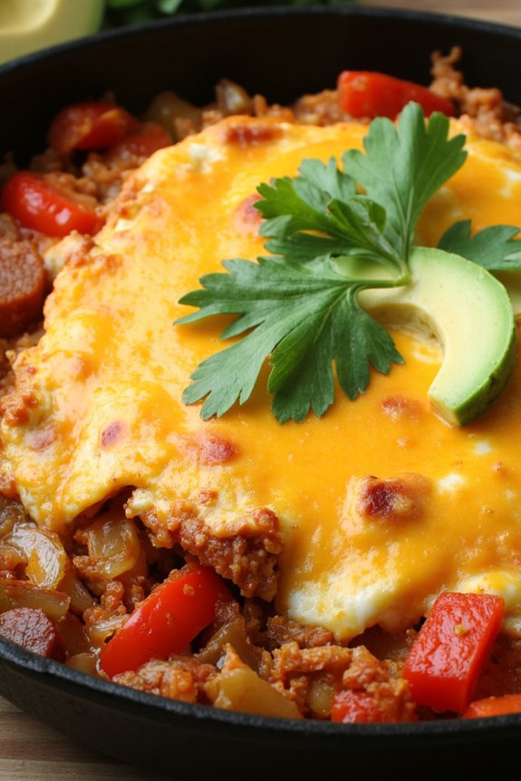 delicious one pan breakfast casserole