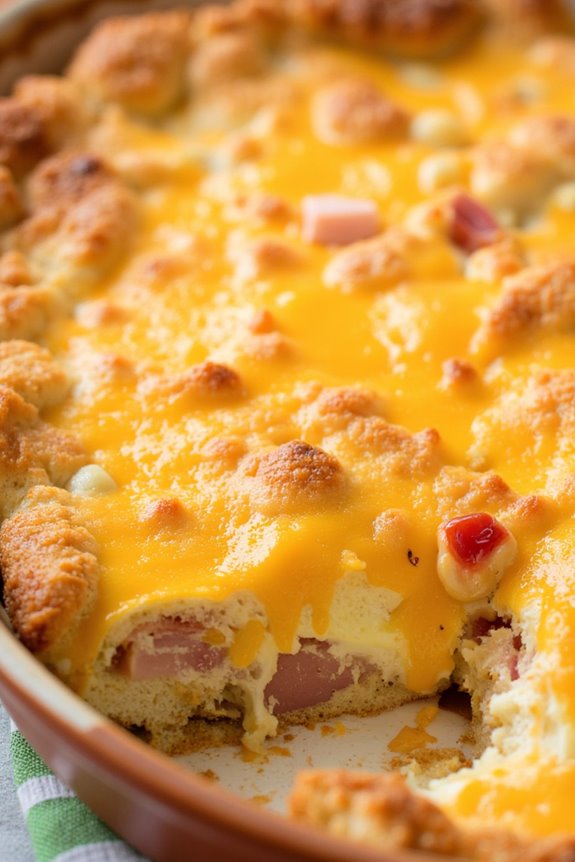 easter ham cheese casserole