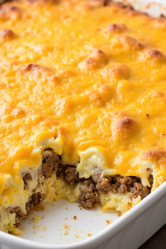 easy three ingredient breakfast casserole