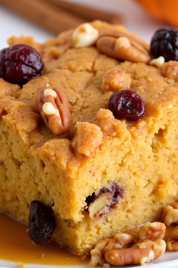 festive pumpkin spice delight