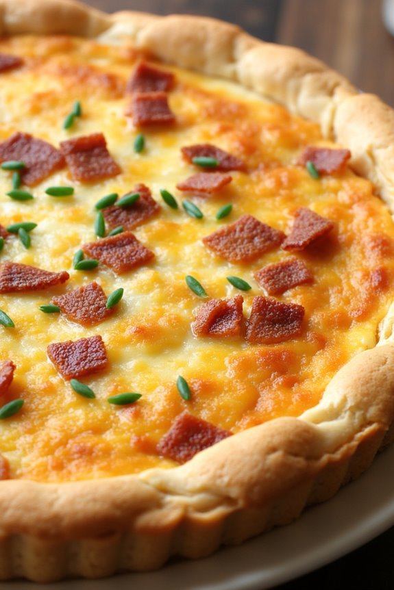 fluffy quiche lorraine recipe