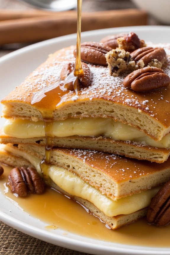 gingerbread pancake casserole delight